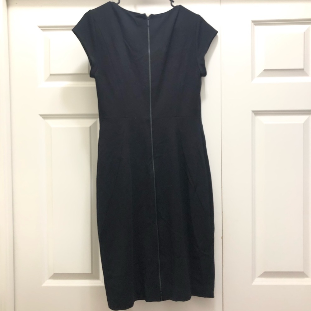 Classiques Entier Black V Neck Mini Dress size 6 - Picture 3 of 13